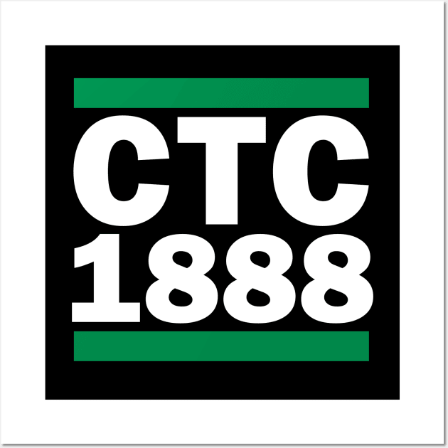 CTC 1888 Wall Art by Footscore